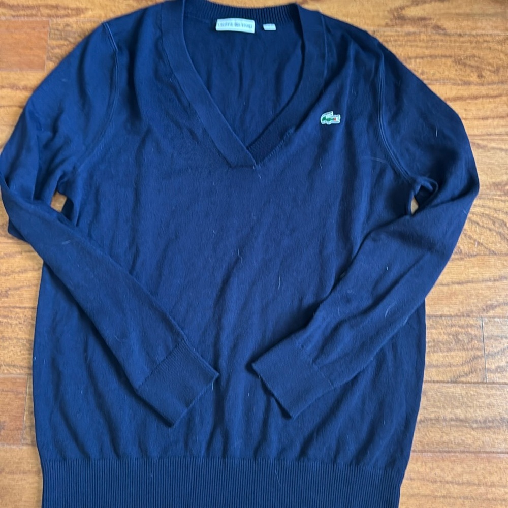 Size 34 lacoste pullover sweater